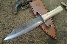 GAUCHO KNIFE FORGED COFFIN HANDLE OLD WEST BOWIE EDC COWBOY FRONTIER BUSHCRAFT picture