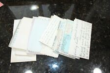 Antique Handwritten Letters 1910's - 1930's Lot of 19 Some Postmarked picture