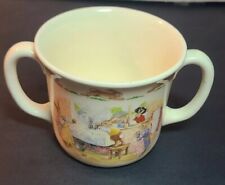 Royal Doulton China Child’s Bunnykins 2 Handled Cup SettingTable for dinner picture