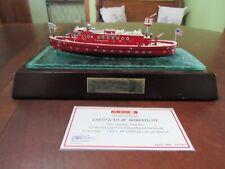 CODE 3 1/136 SCALE CHICAGO FD FIREBOAT VICTOR L. SCHLAGER - DAMAGED FIRE CANNON picture