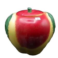 1940's Hull Pottery Blushing Apple  Cookie Jar picture