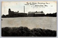 Burk Bros. Packing Co. & Lake View Kirksville Missouri MO 1911 Postcard picture