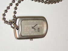 Rare Men's Unisex Boy London Original Army Dog ID Tag Watch New NOS 1996 picture
