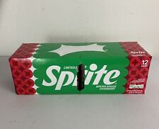 Sprite Winter Spiced Cranberry 12 Pack Limited Edition  Exp 6/2024 picture
