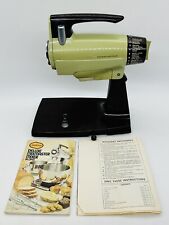 Vintage Green Sunbeam Deluxe Mixmaster Stand Mixer SPEEDS 1 & 2 NOT WORKING READ picture