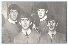 1964 The Beatles Rock Band Musicians John Lennon Formed In Liverpool Postcard picture