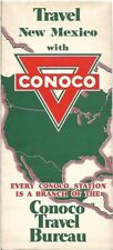 Vintage 1934 CONOCO Gas Station Map NEW MEXICO Roads Under Construction Route 66 picture