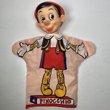 Pinocchio Vintage 1950's Gund Walt Disney Productions Hand Puppet Character Toy picture