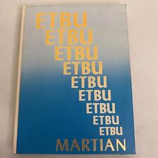 1986 ETBU The Martian yearbook annual East Texas Baptist University picture