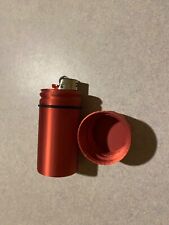 Lighter /and joints travel case 420 Stoner Smoke BIC water proof picture