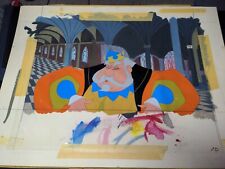 Sleeping Beauty Animation Cel Walt Disney Production Art CONCEPT ART Background picture