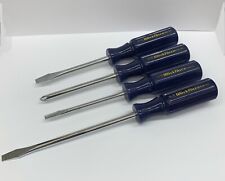 Set of 4 Work Force HD X Screwdrivers 694 90 93 96 102 Flathead Philips picture
