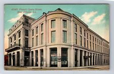New Orleans LA-Louisiana, French Opera House, Antique Vintage Postcard picture