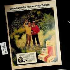 1972 Raleigh Cigarettes Anscomatic Super 8 Movie Camera Vintage Print Ad 5389 picture