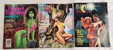 Marvel Illustrated Swimsuit Issues #1,2,3 (Marvel Comics 1992) VF picture