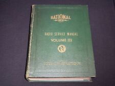 1934 NATIONAL UNION RADIO SERVICE MANUAL BY JOHN RIDER - VOLUME 3 - R 120D picture