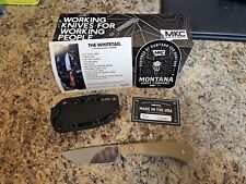 Montana Knife Company Whitetail Knife Buckskin Mathews Brand New  picture
