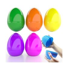 The Dreidel Company Jumbo Filable Easter Eggs Colorful Bright Plastic Easter ... picture