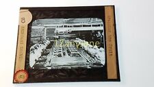 CIJ HISTORIC Magic Lantern GLASS Slide WRAPPING ORANGES FOR SHIPPING picture