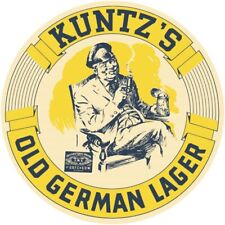 Kuntz's Old German Lager Beer of Waterloo ON New Sign 14