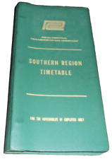 APRIL 1973 PENN CENTRAL SOUTHERN REGION EMPLOYEE TIMETABLE #6 picture