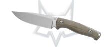Fox Knives Tur FX-529MI Stainless Fixed Blade Knife OD Green Canvas Micarta picture