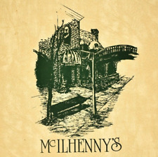 Vintage 1980s McIlhenny's Irish American Pub Restaurant Dinner Menu picture