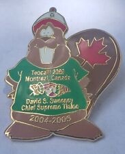Shriners Lapel Pin Montreal Canada 2005 Anthropomorphic Beaver  picture