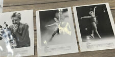 Vintage Ice Capades Elizabeth Manley 3 Press Release Photos 8x10 Black White  picture