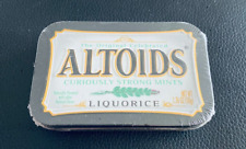 Altoids Liquorice Mints Unopened  Tin Original Liquorice Flavor SEALED picture