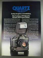 1980 Contax 139 Quartz Camera Ad - A Revolution picture