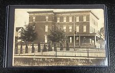 Port Royal PA, Hotel Royal, Antique Photo Postcard RPPC Juniata County picture