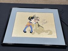 All Dogs Go To Heaven Publicity Cel SIGNED picture