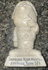 VTG 1971 R&W Berries Co's #825 Improve Your Mental Attitude Think SEX Figurine. picture