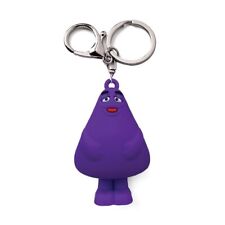 McDonald's Limited Edition Grimace Molded Keychain - NEW picture