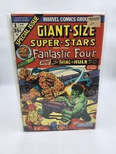 GIANT-SIZE SUPER-STARS #1 Hulk vs Thing Fantastic Four Marvel Comics 1974 picture