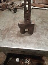 Vintage Antique Bending Fork Blacksmith Anvil Hardy Tool 5/8 picture