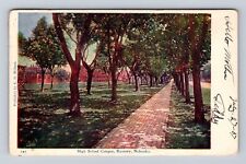 Kearney NE-Nebraska, High School Campus, Antique, Vintage c1907 Postcard picture