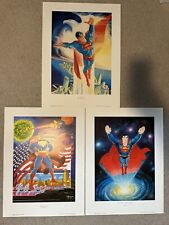 Superman Print Litho Lot Perez Swan Lopez All Signed ARTIST PROOF Set #31/125 picture