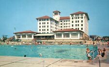 Postcard NJ Ocean City New Jersey The Flanders Hotel Pool Vintage PC J5595 picture