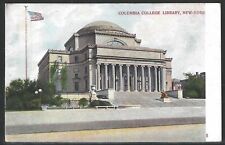 Columbia College Library, Manhattan, New York City, Very Early Postcard, Unused picture