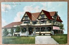 Country Club, York Pennsylvania. PA. 1907 Vintage Postcard. Golfing. Golf. picture