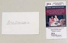 William Westmoreland Signed Autographed 3x5 Card JSA Cert US Army General picture