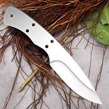 Blank blade Stainless Steel DIY Custom Hunting Knife Fixed Blade Outdoor Tool  picture