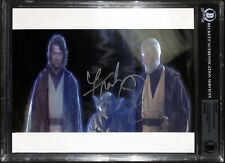 Star Wars ROTJ Frank Oz & Hayden Christensen Signed 8x10 BAS (Grad Collection) picture