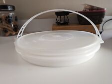 Vintage Tupperware divided serving tray picture