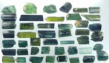 Beautiful Quality 208 Ct Natural Nice Color Tourmaline Crystal Lot Afghanistan  picture