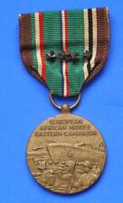 WW2 United States European African Campaign Medal, 4 Battle Stars   [29578] picture