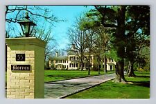 Princeton NJ-New Jersey, Morven House & Museum, Antique Vintage Postcard picture