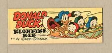 Donald Duck Klondike Kid Mini Comic #8 NM 9.4 1950 picture